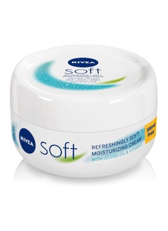 Nivea Nivea Soft White Moisturizing Cream 200ml + 100ml Free  - Image 1