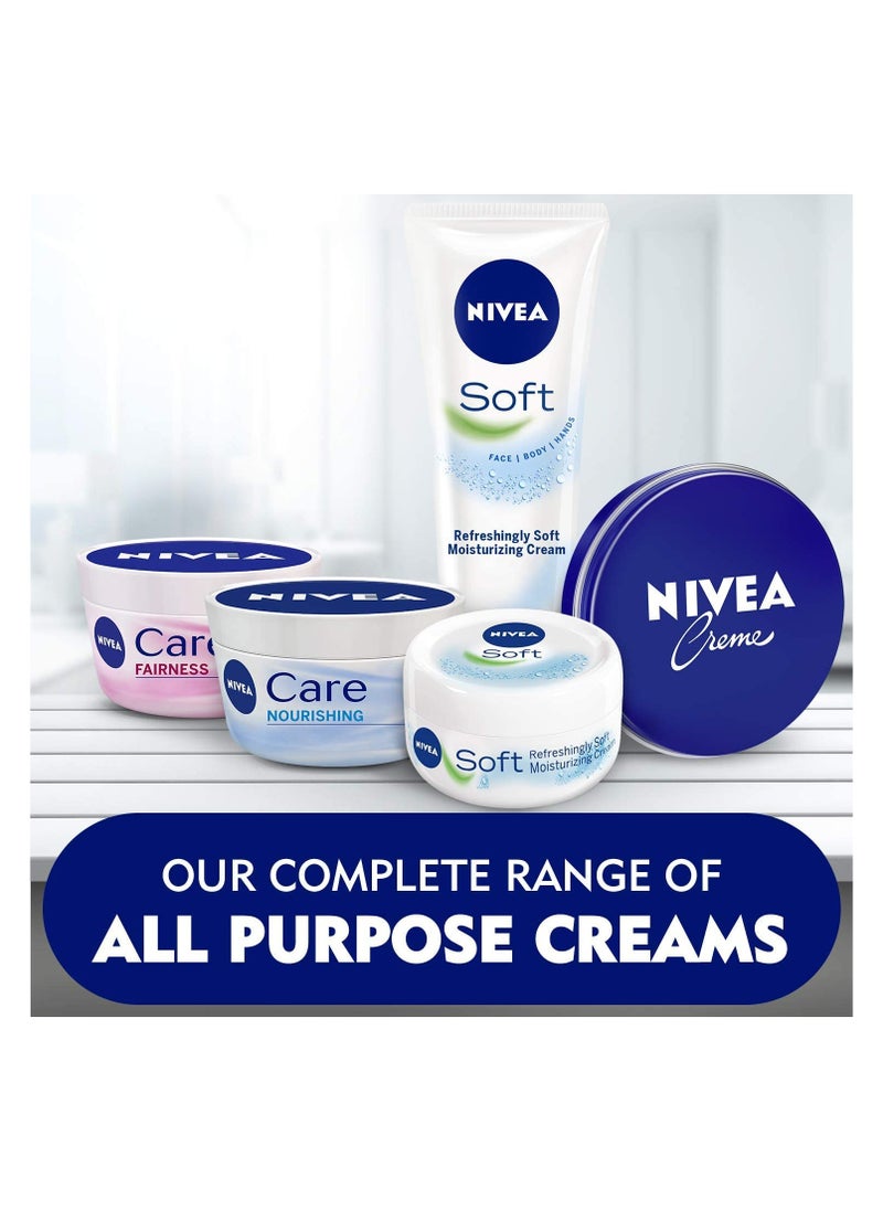 Nivea - Nivea Soft White Moisturizing Cream 200ml + 100ml Free - Image 1