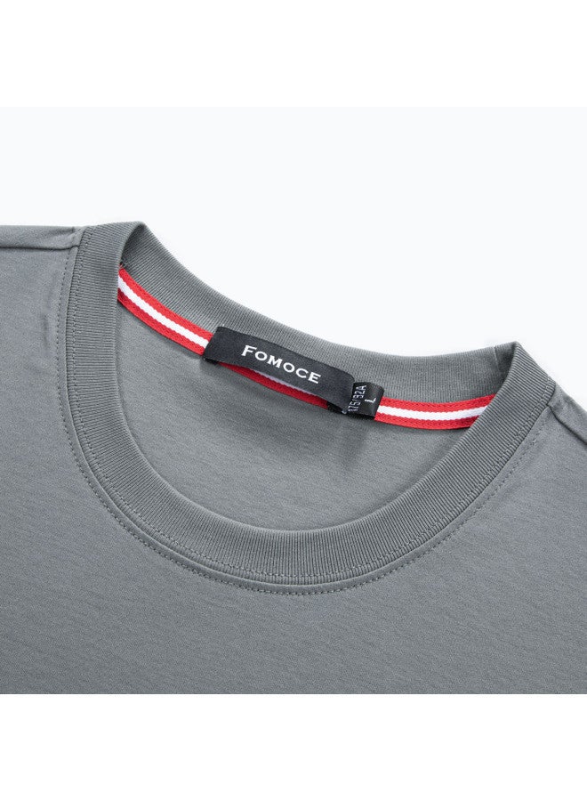 Fomoce men's Short Sleeve T-shirt - Summer Comfort, Stylish & Versatile Casual Top - Image 5