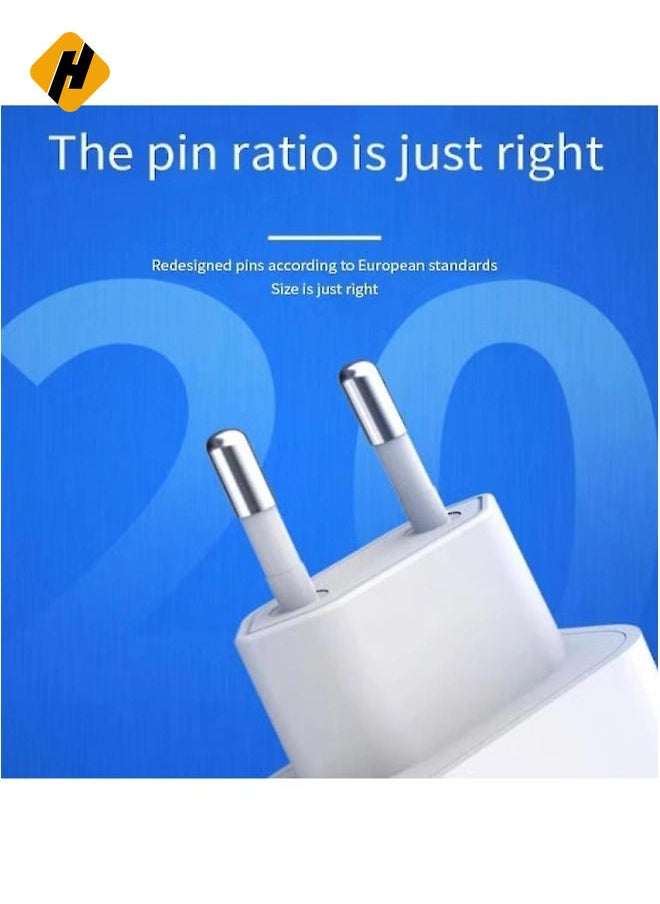 HuHa - 20W Iphone Ipad Fast Charger Apple Usb-c Power Adapters - Image 1