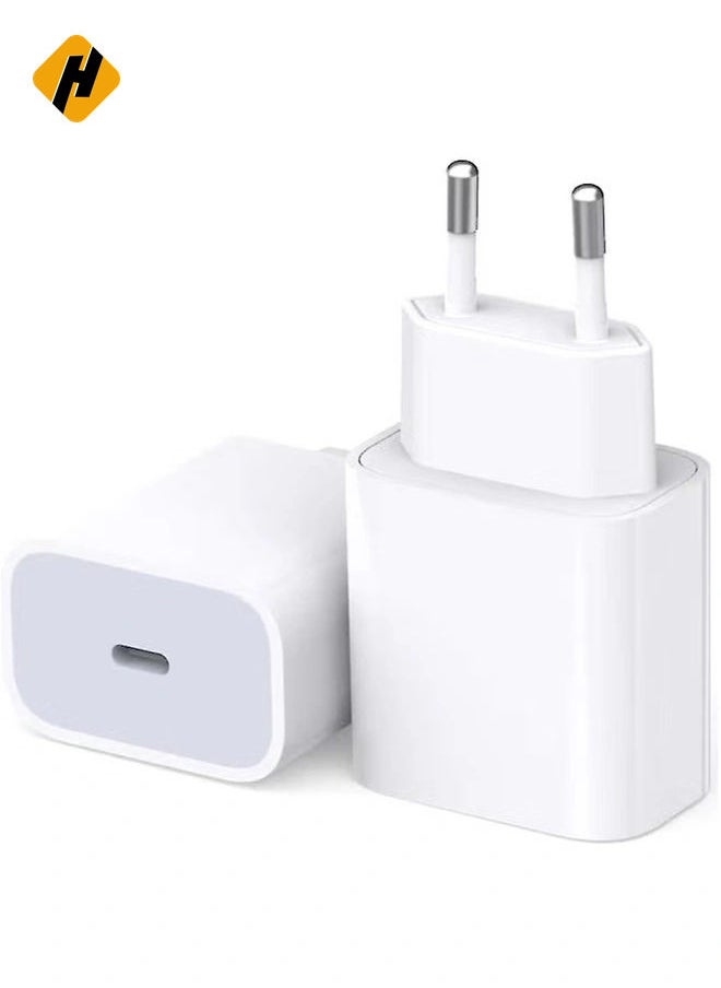 HuHa - 20W Iphone Ipad Fast Charger Apple Usb-c Power Adapters - Image 1