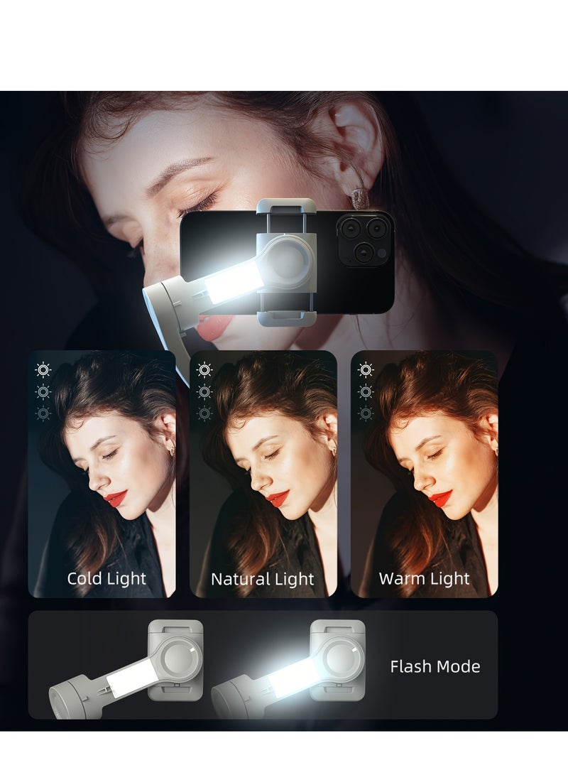 SelfieShow Three-axis PTZ Stabilizer, Gimbal Stabilizer, Intelligent Face Recognition Tracking, Compatible With iOS iPhone/Android Mobile Phone - Image 5