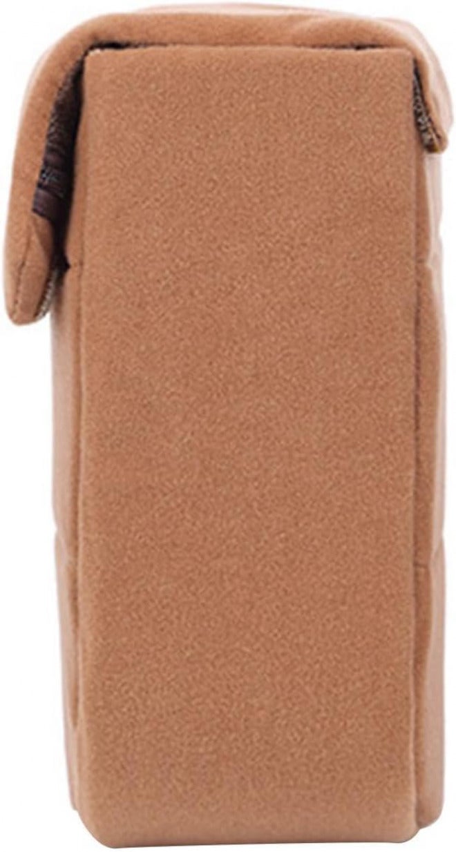DSLR Camera Insert Bag - Thick Padded Waterproof Case, 33.5x8x21.5cm (13.2x3.1x8.5in), Khaki - Image 2