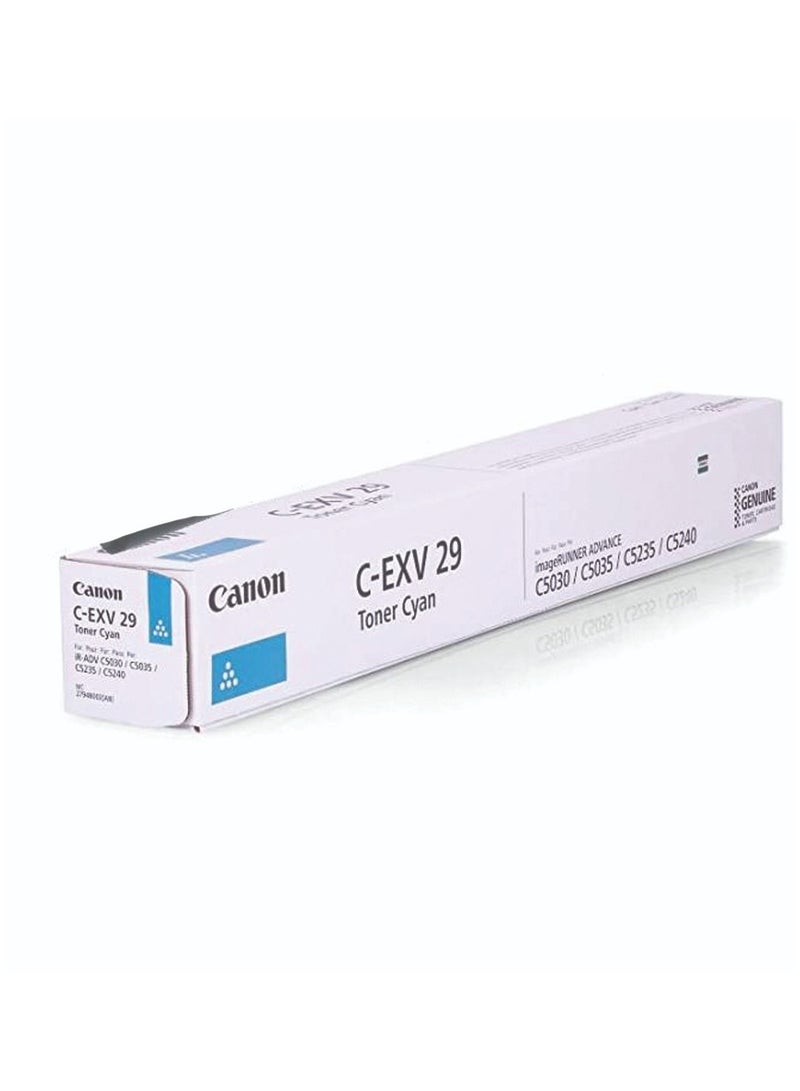 كانون خرطوشة حبر C-EXV 29C لطابعات IR C5030 وC5035 وC5235 وC5240 - Image 1