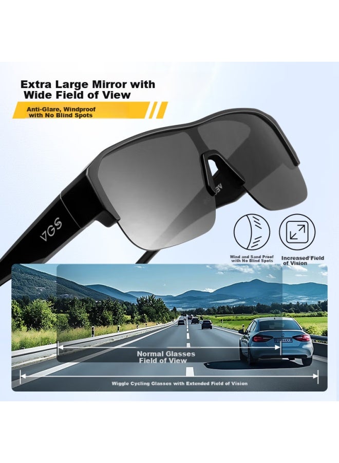Vegoos Day And Night Polarized Myopia Sungl Clip-on, Anti-glare Night Vision Gl For Driving And Cycling - Image 2