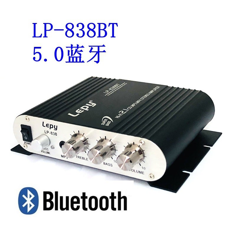 Lepy838Bt Bluetooth 2.1 Channel Ultra-Subwoofer Multi-Channel Computer Mobile Phone Projection Suitable For Power Amplifier - Image 1
