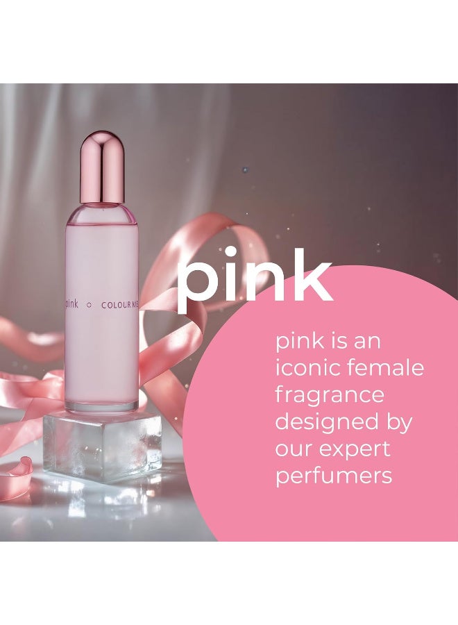 COLOUR ME Pink Eau de Parfum for Women 100ml - Image 3
