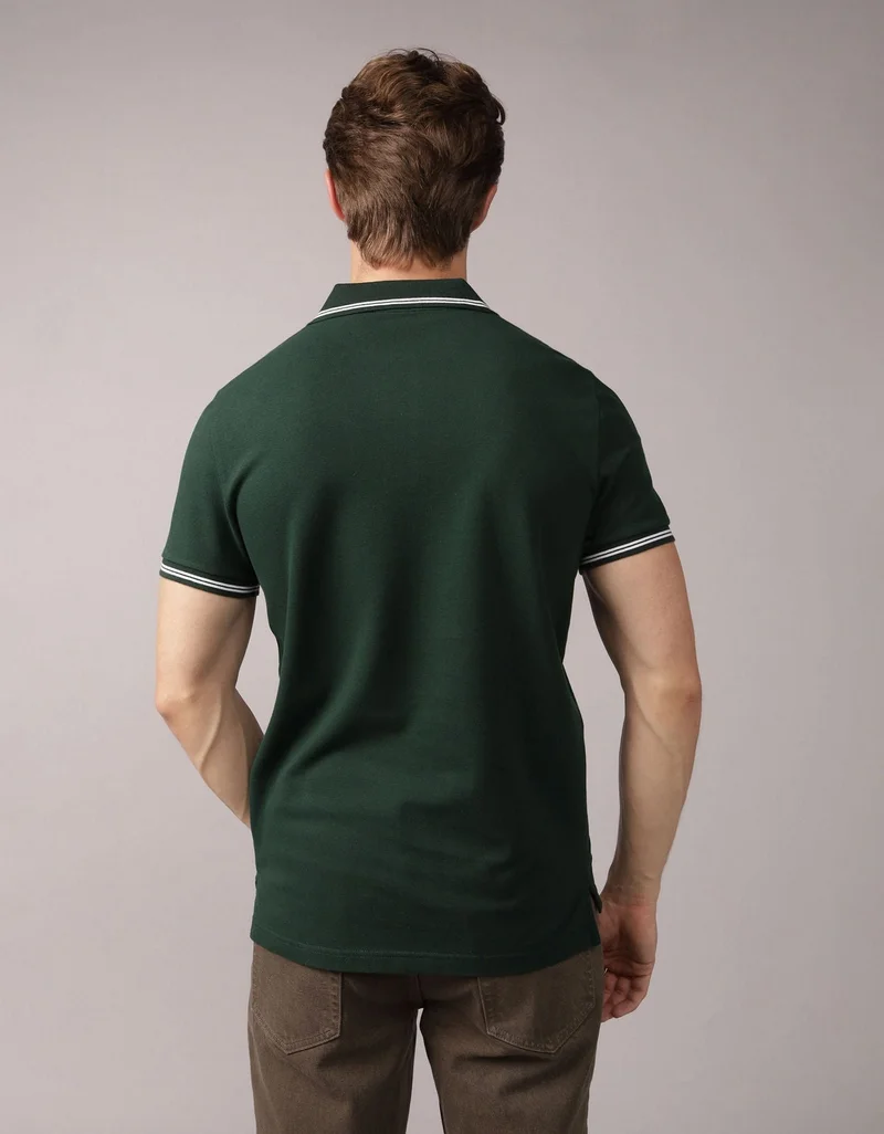 امريكان ايجل قميص بولو بيكيه بقصة ضيقة