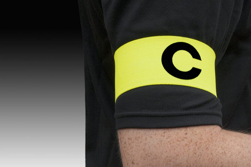 Kwik Goal Captain "C" Arm Band, Yellow - Image 2