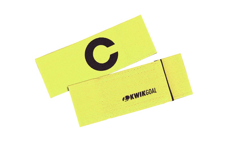 Kwik Goal Captain "C" Arm Band, Yellow - Image 5
