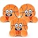 Arrowbash 3 Pieces Basketball Sports Plush Fluffy Stuffed Toys Basketball Stuff Throw Pillows Gifts Soft Sports Balls for Bedroom Seasonal Decoration Party Favor - Image 2