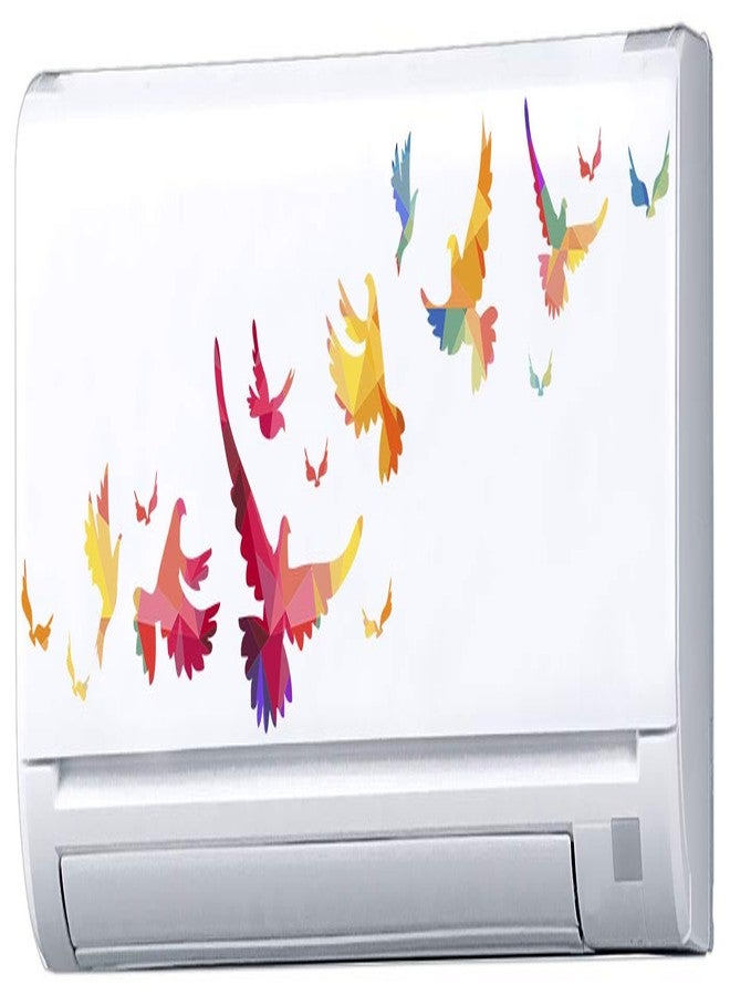 Decopix Vinyl Fridge/Split Air Conditioner Sticker - Fit for All Models/Sizes/Brands (Standard Size, Multicolor) - Sm6034 - Image 1