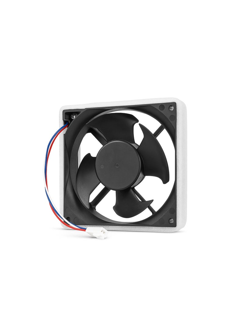 RF Cooling Fan for Refrigerator Freezer Hatachi DC 12V HH0004962A/HH0004140A 9.2x9.2cm 3-Pin Fan for Refrigerator Fan Freezer - Image 2