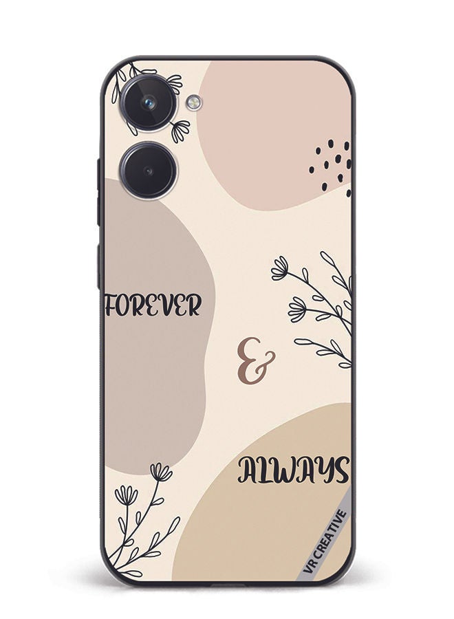 VR CREATIVE Protective Case Cover For Realme 10 Forever And Always Design Multicolour - Image 1