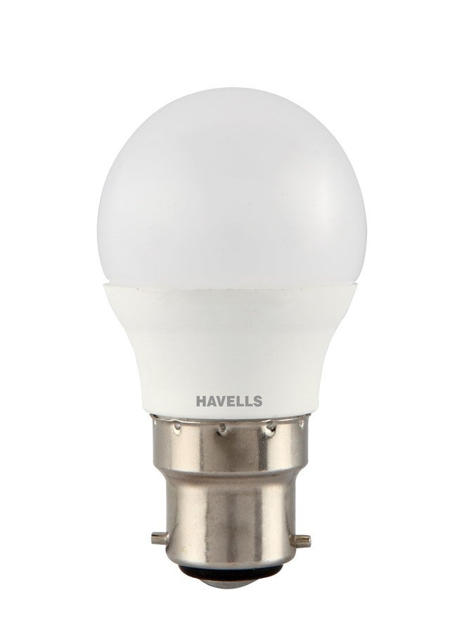 مصباح هافيلز LED بقوة 2.8 واط، قاعدة B22 | ضوء نهاري بارد | موفر للطاقة | مصباح كروي | مصباح LED ساطع | صنع في الهند | (أدور) | عبوة من قطعة واحدة