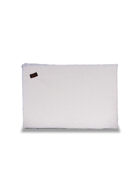 SLEEP XPERT Adaptex Pro 3 Layer Adjustable Memotex Orthopedic Pillow Natural Latex Memory Foam Pillow Free Viscose Cotton Zipper Cover 3 Years Replacement Warranty 25x17x5 Inch Pack of 4