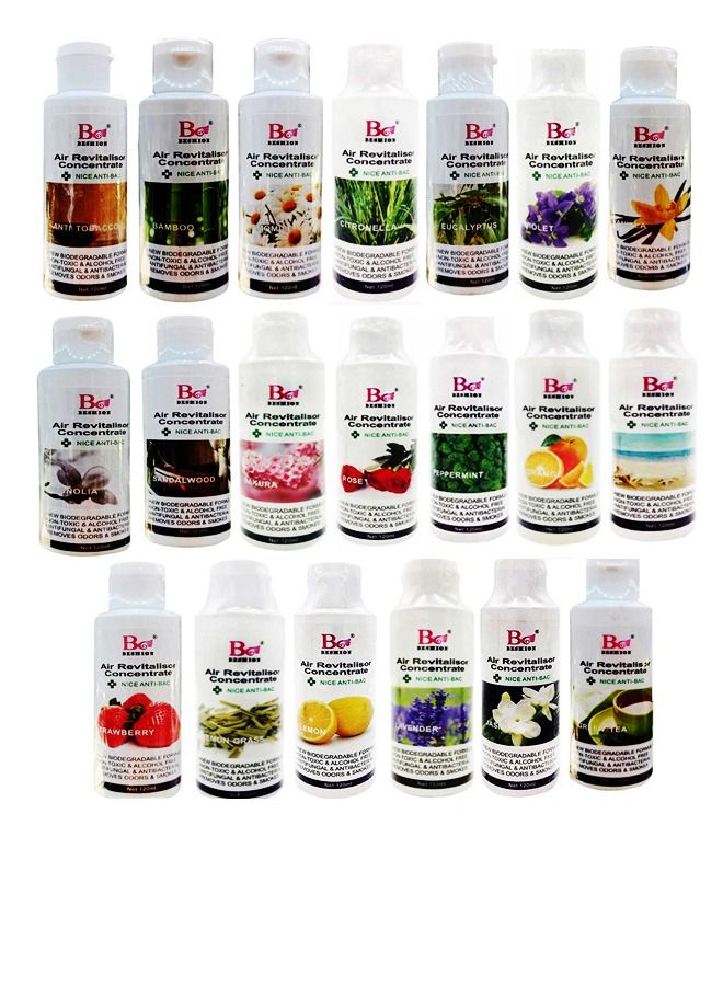 Beshine Air Revitalizer Concentrate Anti 20 Different Flavors 120ml - Image 1