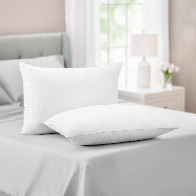 Martha stewart Martha Stewart Bed Pillow King White 2 Count 