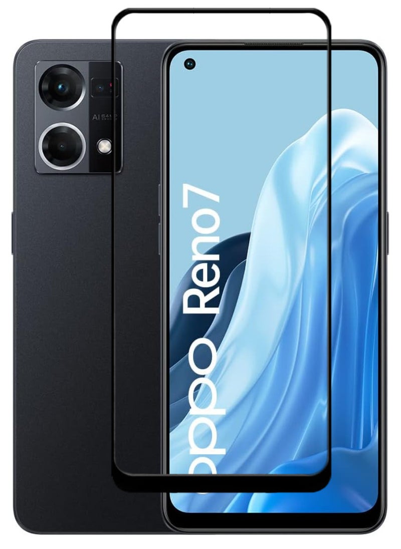 ACLIX Antistatic ESD Dustproof Premium Quality High Definition Tempered Glass Screen Protector Designed For Oppo Reno7 - Image 1