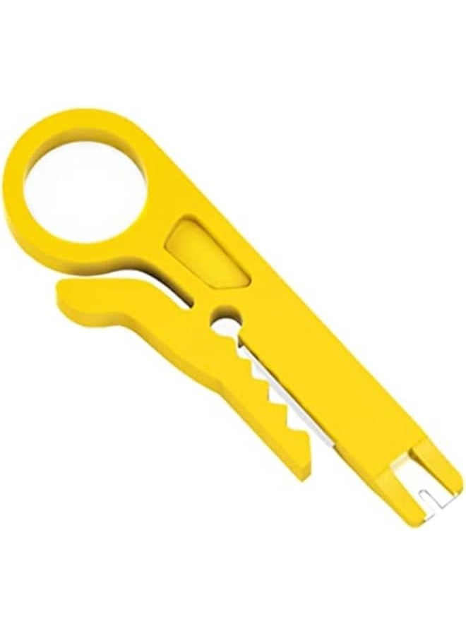 PROMASS promass Mini Portable Cable Cutter Stripper Knife - Crimper Pliers, Crimping Tool Cable Stripping Wire, Cutter Multi Tools Cut Line Pocket Multitool Etc...  - Image 1