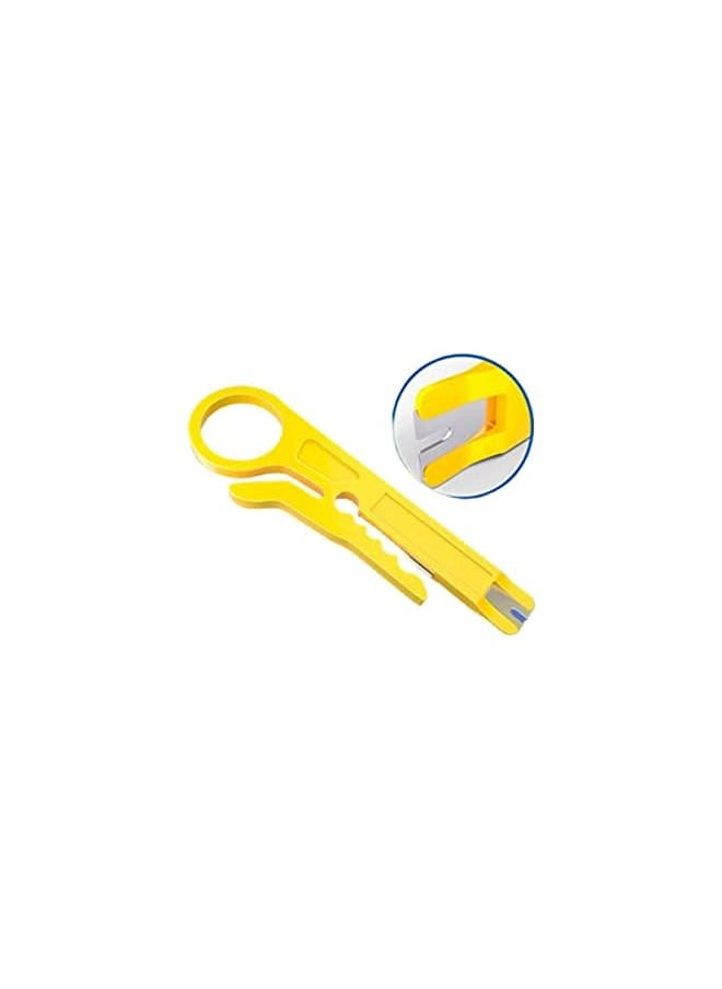 PROMASS promass Mini Portable Cable Cutter Stripper Knife - Crimper Pliers, Crimping Tool Cable Stripping Wire, Cutter Multi Tools Cut Line Pocket Multitool Etc...  - Image 2