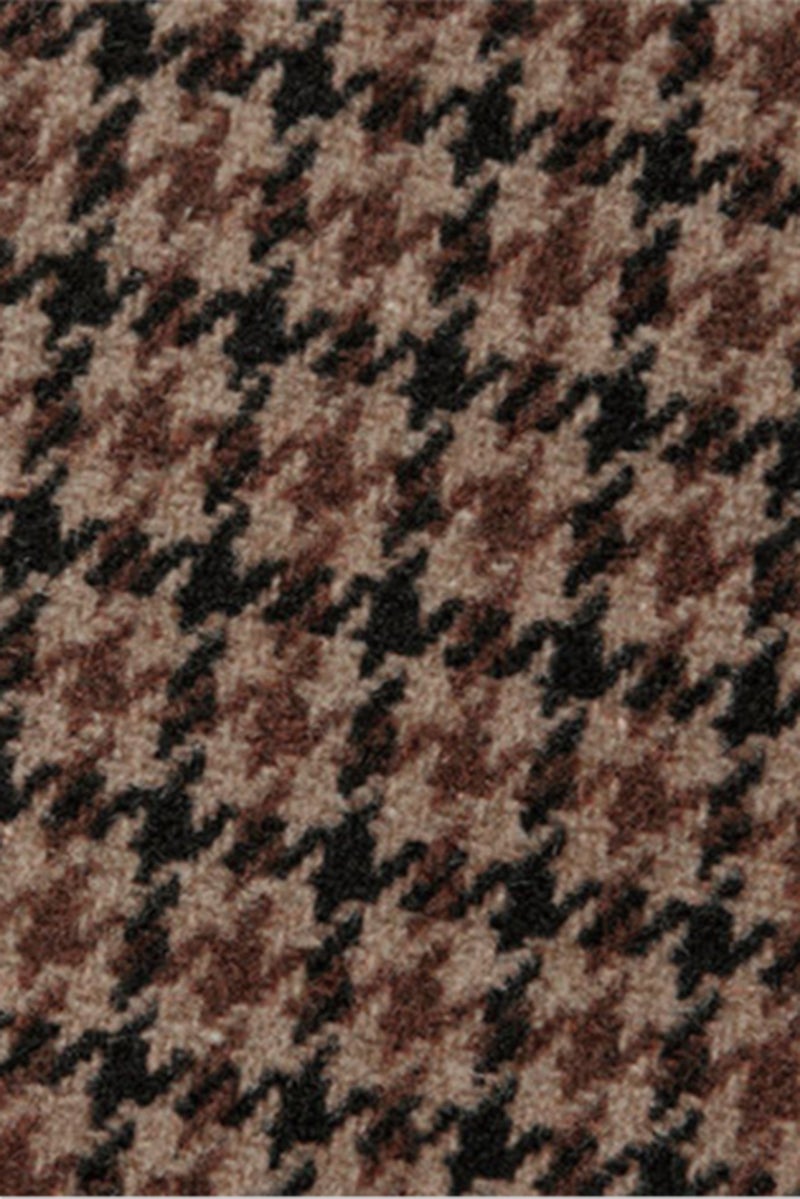 Tchibo Women Checkered Long Sleeves Jacket, Black - Image 2