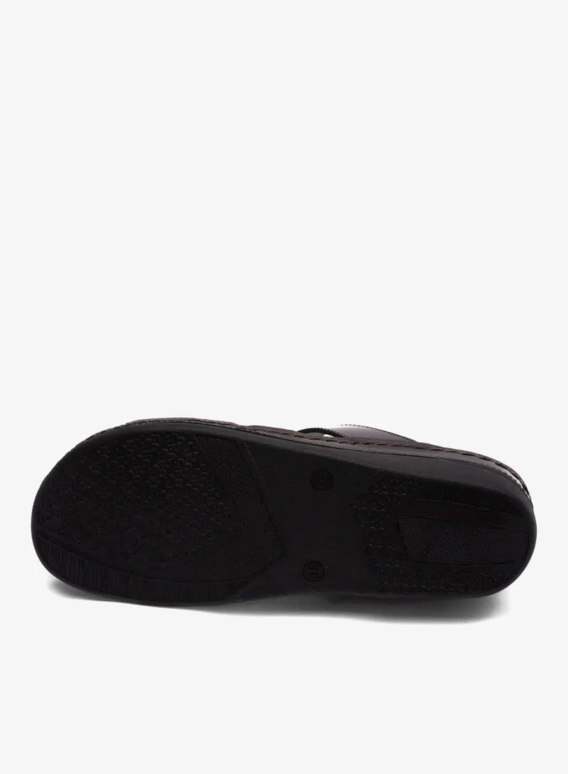 Comfort Plus  COMFORT PLUS SANDALS FOR LADIES ITALIAN DESIGN BROWN for Women | Best Price UAE