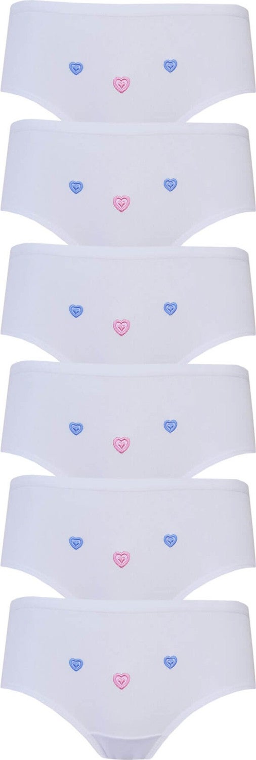 Hepsine Rakip Rivaling All 6 Girls' Panties Thin Waist Bato Cotton Embroidered Slip Quality  - Image 1