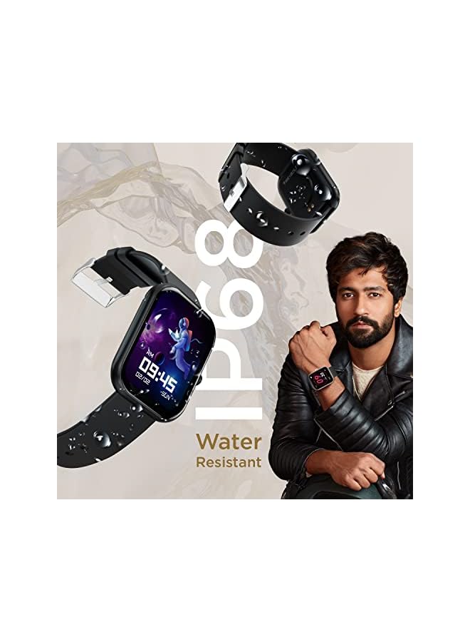 Fire-Boltt Dazzle 1.83" Smartwatch Full Touch Largest Borderless Display & 60 Sports Modes (Swimming) with IP68 Rating, Sp02 Tracking, Over 100 Cloud Based Watch Faces (Black) - Image 5