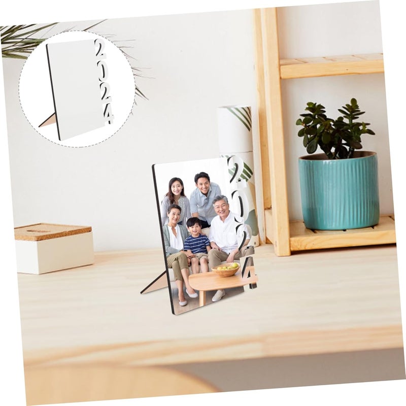 ABOOFAN Sublimation Picture Frame Blanks for DIY Decoration Photo Holder Centerpieces for Parties Unique Table Decor and Creative Displays - Image 3