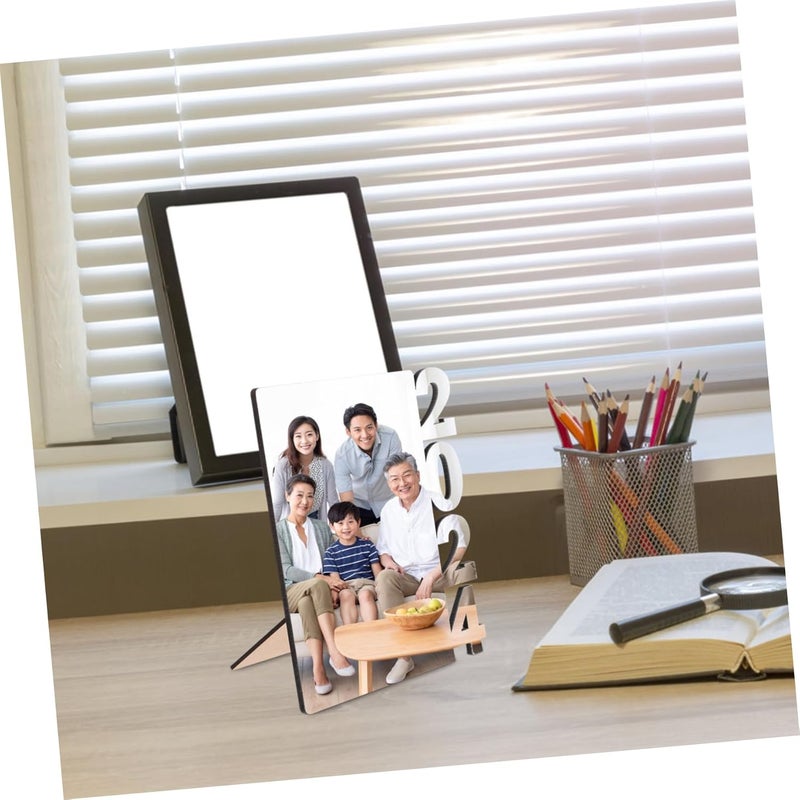 ABOOFAN Sublimation Picture Frame Blanks for DIY Decoration Photo Holder Centerpieces for Parties Unique Table Decor and Creative Displays - Image 2