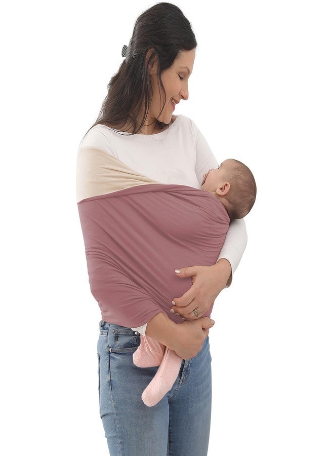 حاملة الأطفال Kloovete Baby Wrap Carrier، حاملة أطفال مثالية للأطفال حديثي الولادة والرضع حتى وزن 35 رطلاً. - Image 1