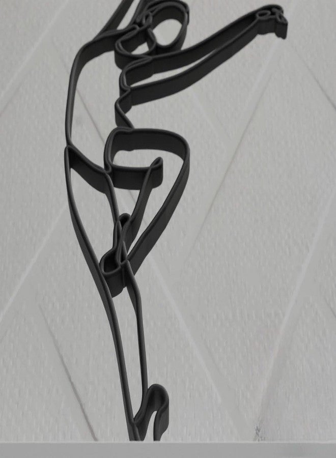 EROTNGO Modern Ballet Dancing Girl Art | Minimalist Shelf and Desk Sculpture | Unique Gift Figurine | Stylish Décor for Women - Image 5