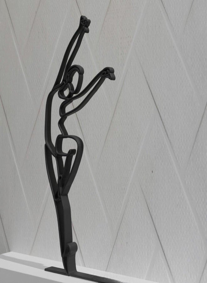 EROTNGO Modern Ballet Dancing Girl Art | Minimalist Shelf and Desk Sculpture | Unique Gift Figurine | Stylish Décor for Women - Image 4