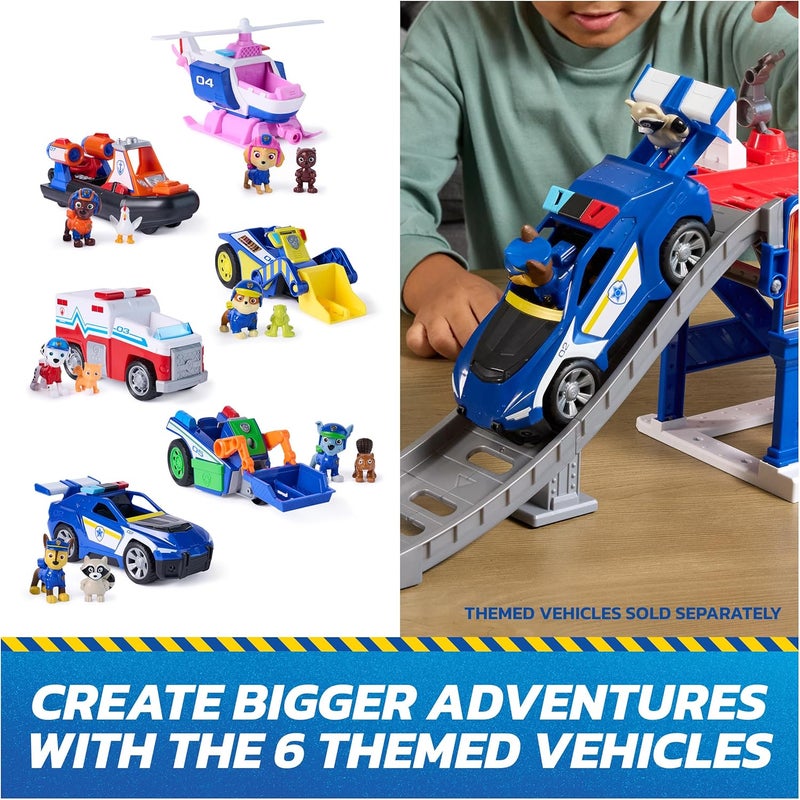 PAW PATROL مجموعة لعبة مركبة الإنقاذ والإصلاح من PAW Patrol (أزرق/أحمر) - Image 3