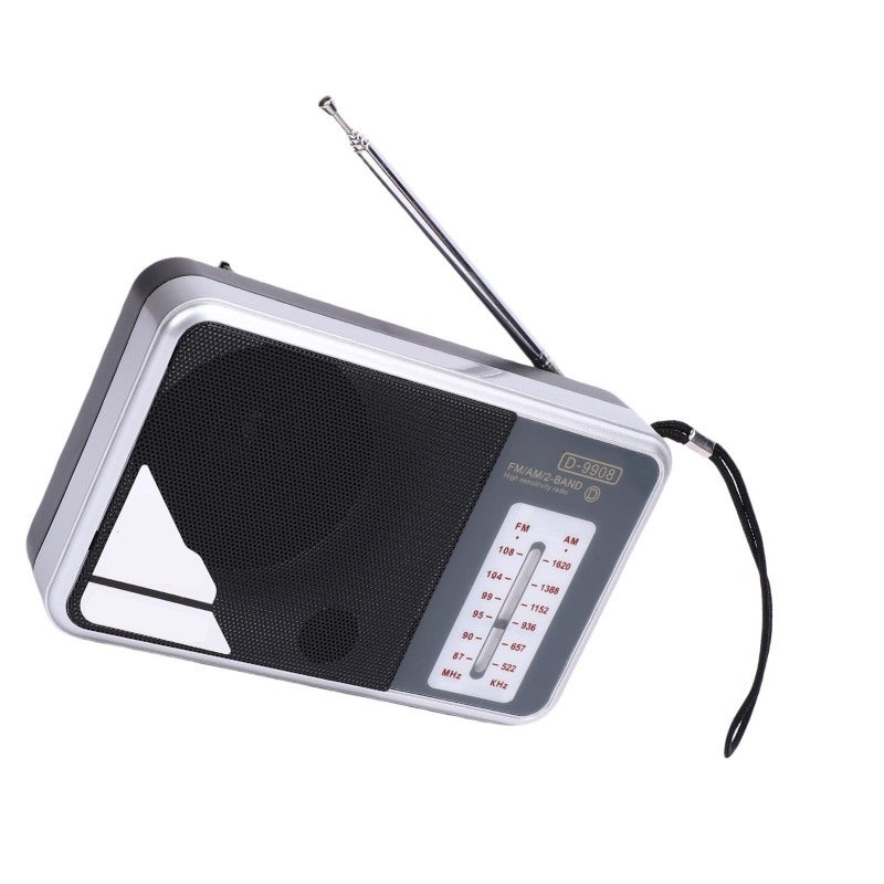 Portable AM FM Radio: Compact Lightweight With Carrying Strap - Superior Reception & HiFi Sound User Friendly Radio for Seniors Travel Camping Home - Image 3