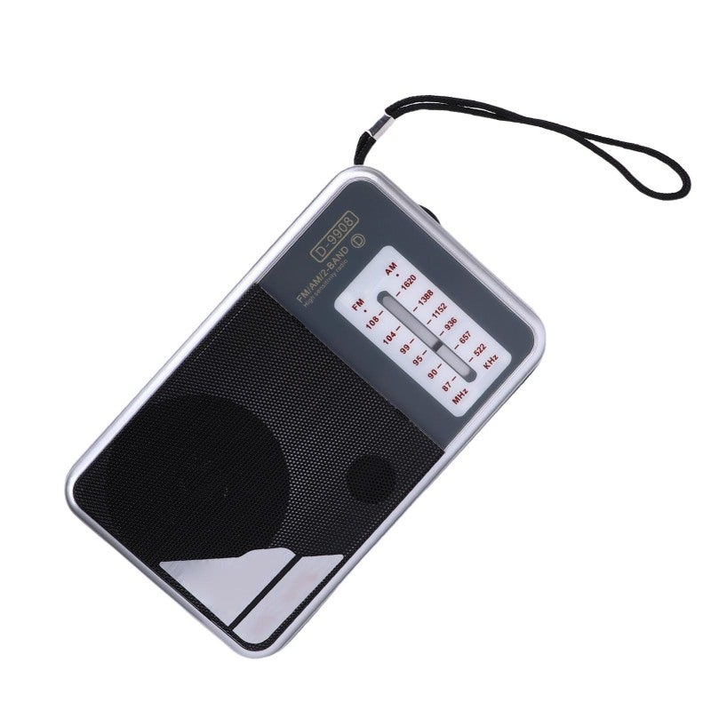 Portable AM FM Radio: Compact Lightweight With Carrying Strap - Superior Reception & HiFi Sound User Friendly Radio for Seniors Travel Camping Home - Image 4