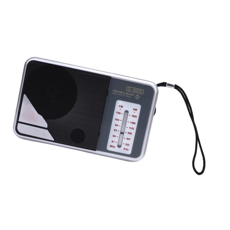 Portable AM FM Radio: Compact Lightweight With Carrying Strap - Superior Reception & HiFi Sound User Friendly Radio for Seniors Travel Camping Home - Image 5