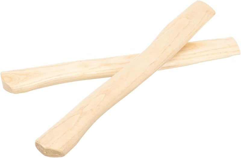2Pcs Wooden Axe Handle Replacement for Hatchet and Axe Outdoor Chopping Firewood Splitting - Image 2