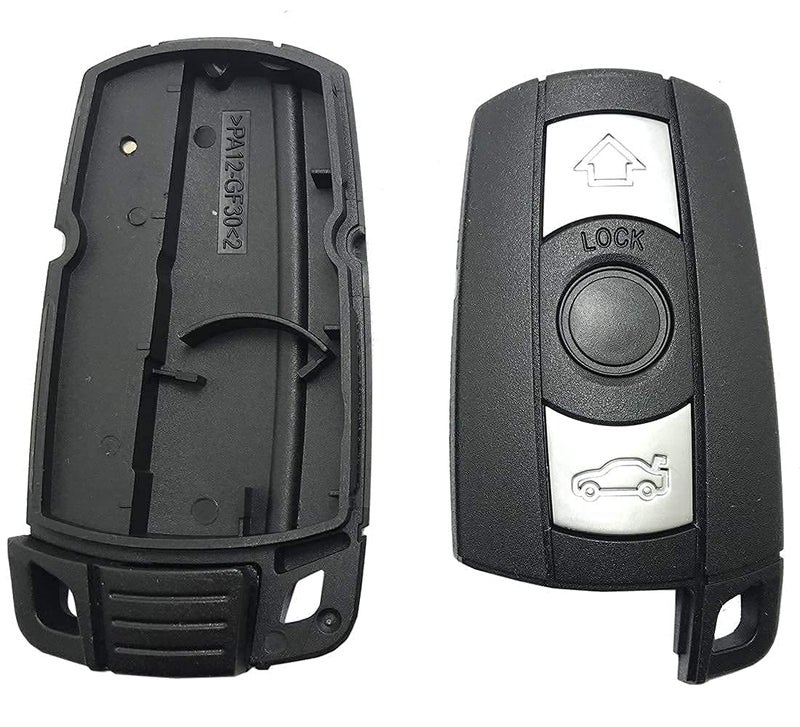 Grakest  Replacement Keyless Entry Key Fob Case Cover fit for BMW 1 3 5 Series E90 E92 E93 X5 X6 Z4 E90 Key Fob Shell - Image 4