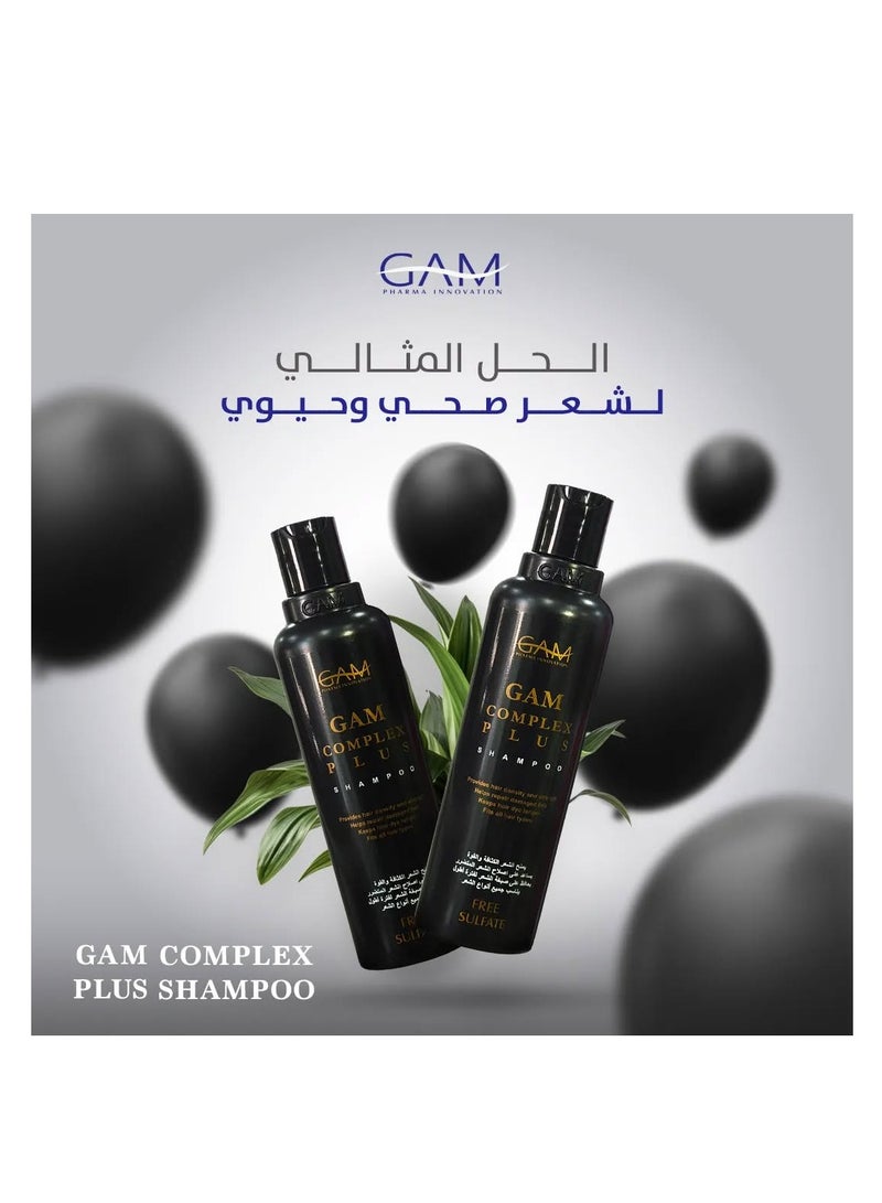 جام شامبو غام لاصلاح الشعر المتضرر خالي من الكبريتات - Image 4