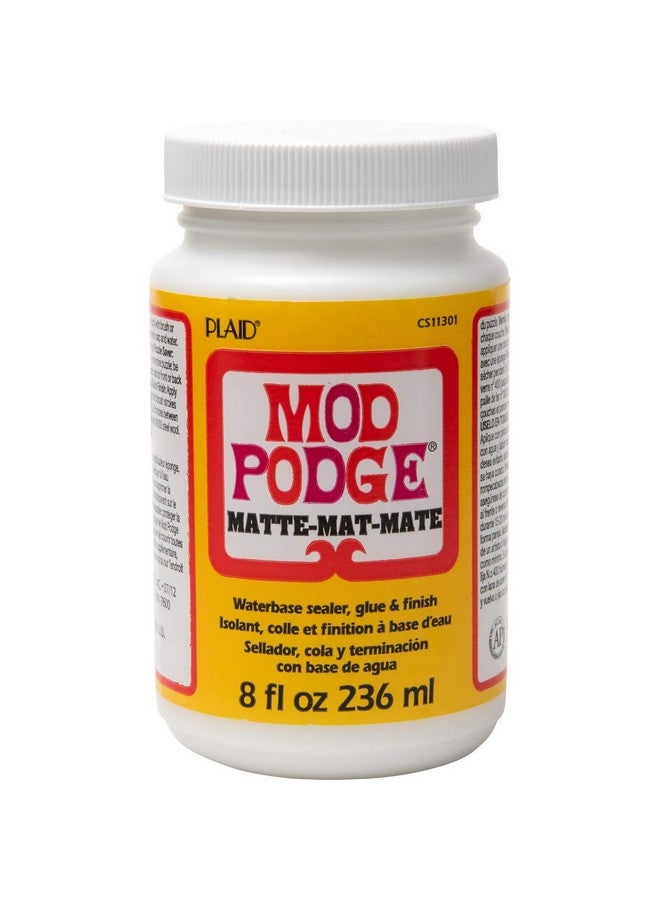 Mod Podge Plaid Mod Podge Matte Finish 8 Fl Oz 236 Ml  - Image 1