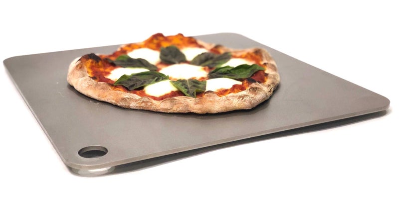 ThermiChef 14 by 14 Pizza Steel 38 Deluxe Thickness Multipurpose Cooking Steel for Ovens Grills Made in the USA
