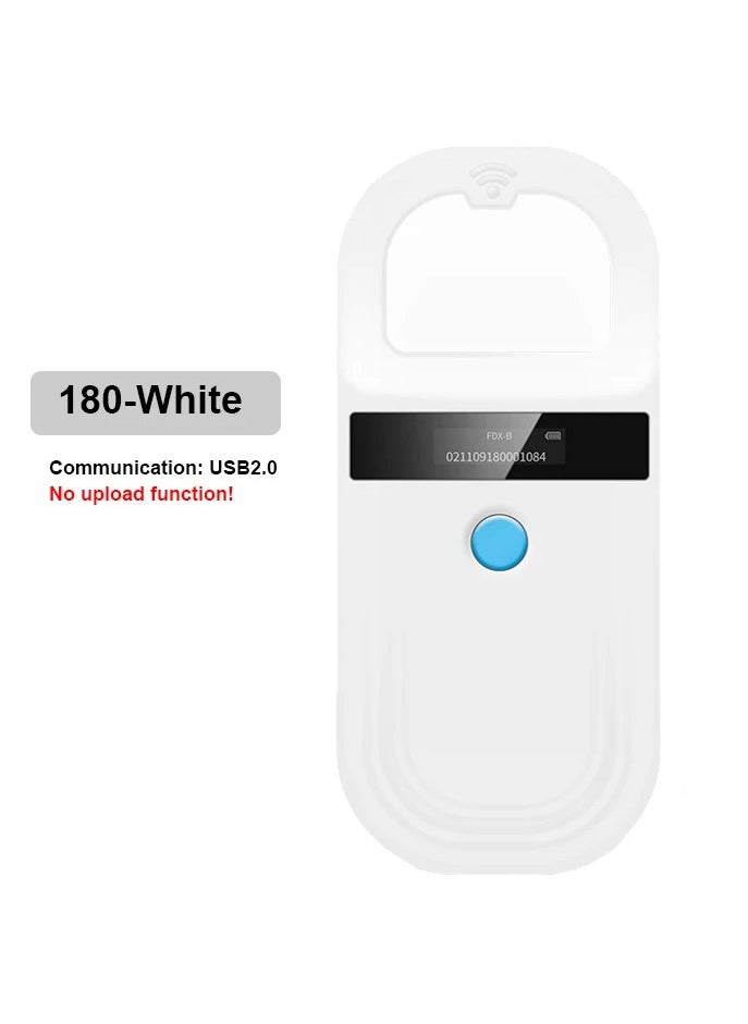 Generic 134.2KHz RFID Animal Reader - 15 Digits 125KHz Pet ID Scanner for EMID FDX-B ISO 11784/85 Microchip Tag Registration for Cow, Fish, Dog  - Image 1