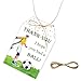 FORSHEEP 50pcs Soccer Thank You Tags Football Gift Tag with String for Ball Themed Party Sport Game Thank You Paper Tags for Birthday Party Favors - Image 1