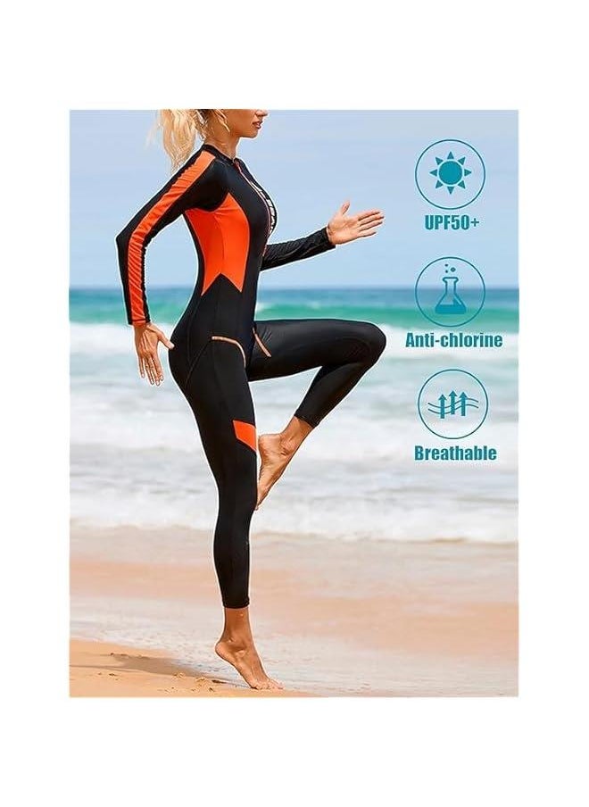 HOOKOR Wetsuit Women Diving Suit with Front Zip, Wetsuits for Women in Cold Water Swimming Diving Snorkeling Kayaking  - Image 4