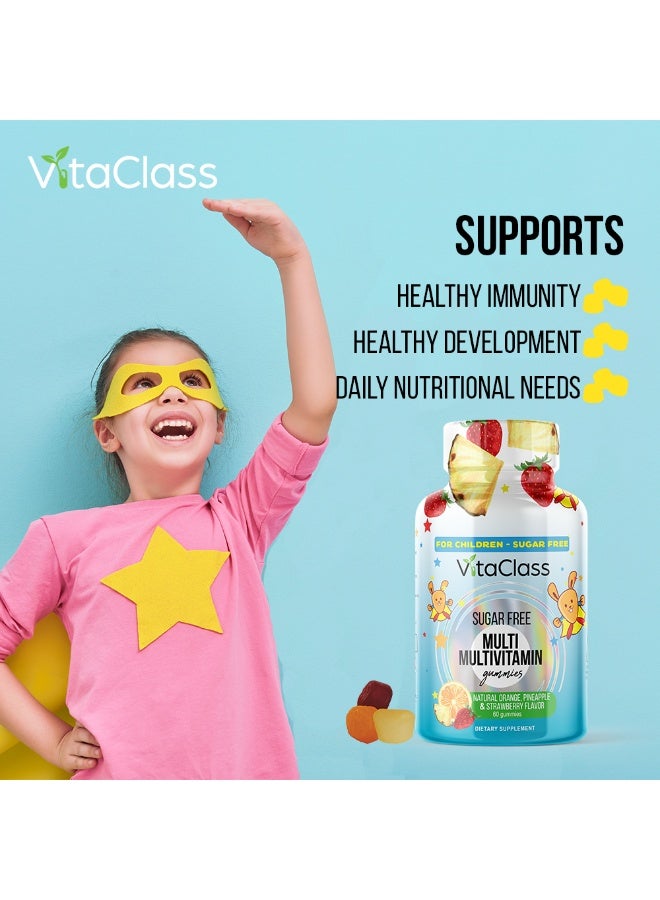 Vitaclass - Sugar Free Multivitamin Gummies For Children - 60's - Image 5