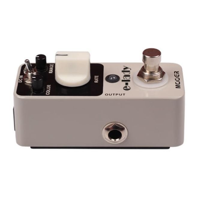 MOOER E-lady Micro Analog Flanger Pedal, 2 Modes Normal/Filter, Vintage Flange & Static Filter Oscillation Tone, True Bypass Guitar Effects  Stompbox - Image 3
