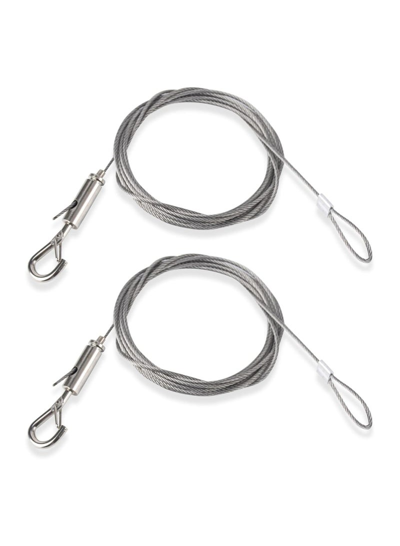 Oasisgalore Picture Hanging Wire 2 Pack with Hook and Loop - Image 2