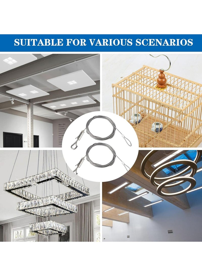 Oasisgalore Picture Hanging Wire 2 Pack with Hook and Loop - Image 1